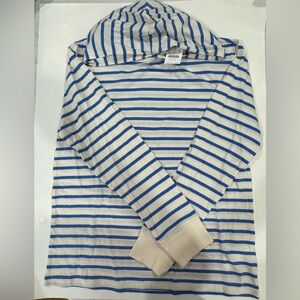 NWT Crewcuts long sleeve shirt with hood.
